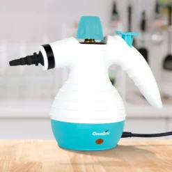 Cleanrite® Multifunktionaler Handdampfreiniger 3 Bar | Tragbarer Mehrzweck Dampf Reiniger 10 Teilig -Staubsauger Förderung 81777c03499f289dd4da63c80c409efe