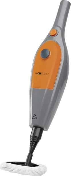 CLATRONIC Dampfmop DR 3539 Anthrazit- Orange Dampfreiniger Reiniger Dampfwischer -Staubsauger Förderung 8318d82857465a4266276f37382d2db1