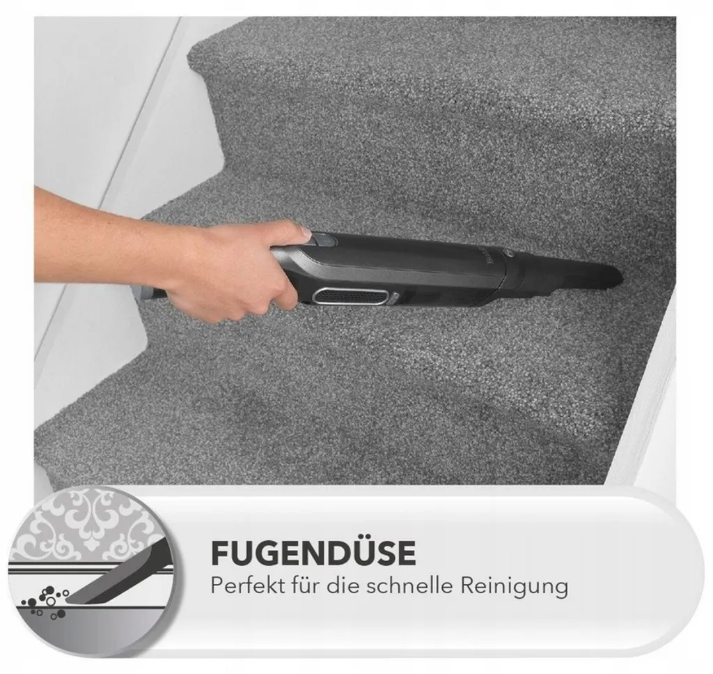 Beldray BEL0944-VDE Revo Leichter Akku-Handstaubsauger 11.1 V Grau/Silber Kabellos 100ml 4 Beldray BEL0944-VDE Revo Leichter Akku-Handstaubsauger 11.1 V Grau/Silber Kabellos 100ml – Bild 4