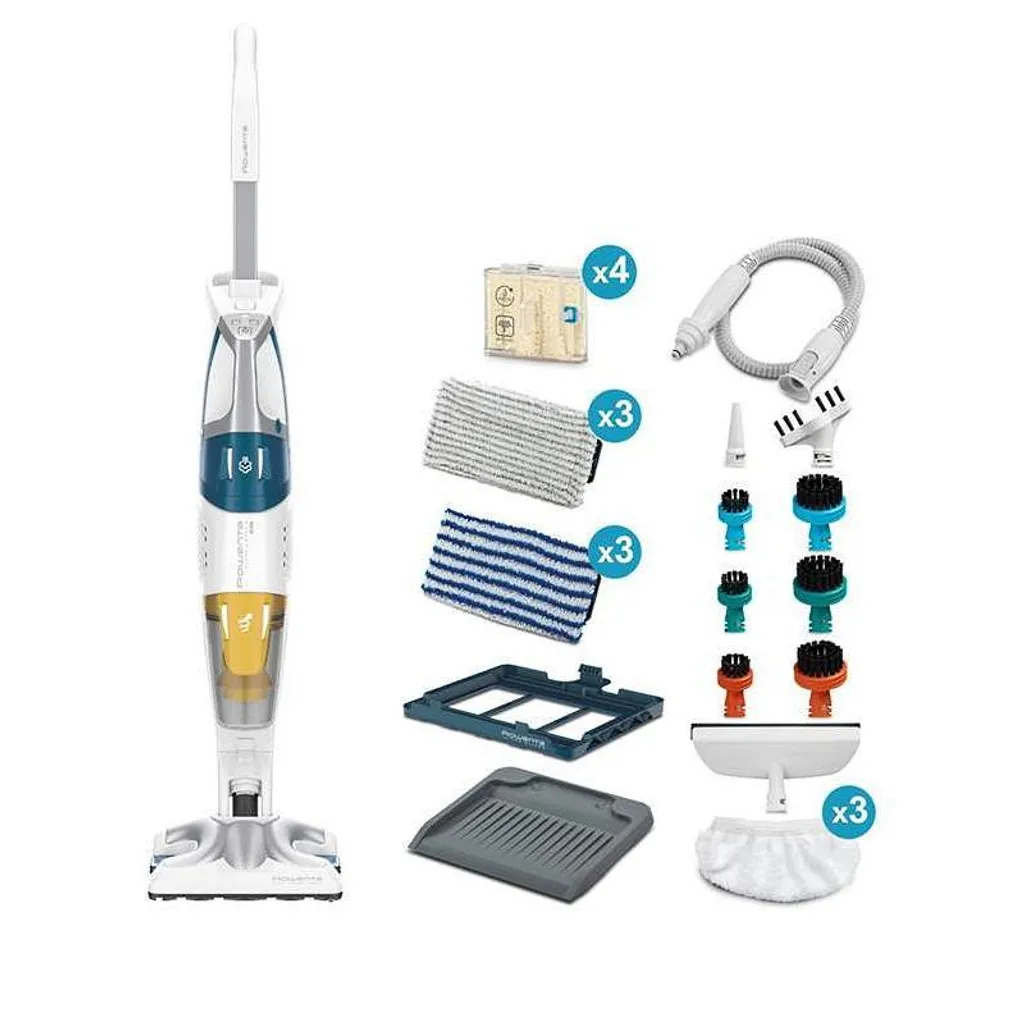 Rowenta RY8561WH Clean Steam Dampfreiniger/Stabstaubsauger 2-in-1, White, 6kg, 1700 W 8 Rowenta RY8561WH Clean Steam Dampfreiniger/Stabstaubsauger 2-in-1, White, 6kg, 1700 W – Bild 8