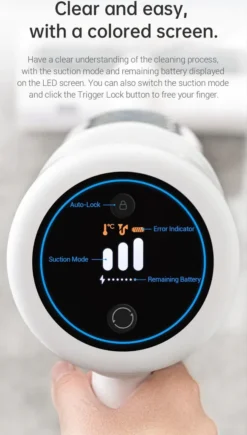 Dreame P10 Kabelloser Handstaubsauger - 22000Pa - 60min Autonomie - 120k RPM -Staubsauger Förderung 8ea5e842628924e385a758242c3d4b67