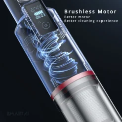 360 SmartAI H5 Handstaubsauger 15000PA Autostaubsauger Vacuum Cleaner Mini Handheld Beutellos Kabellos Leistungsstarker Zyklon-Sauger Für Haus Und Auto Mit Doppeltem Verwendungszweck -Staubsauger Förderung 90fa93e6de22f7cff099ab1654da462e 1