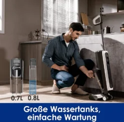 Tineco Floor ONE S5 PRO 2 Smart Nass-Trockensauger Wischmopp, LCD-Display, Bodenreiniger,35 Min. Laufzeit, Wi-Fi, App Und Sprachführung 12 Tineco Floor ONE S5 PRO 2 Smart Nass-Trockensauger Wischmopp, LCD-Display, Bodenreiniger,35 Min. Laufzeit, Wi-Fi, App Und Sprachführung -Staubsauger Förderung 92ba5b53e8aec5e767575dce771eaef3