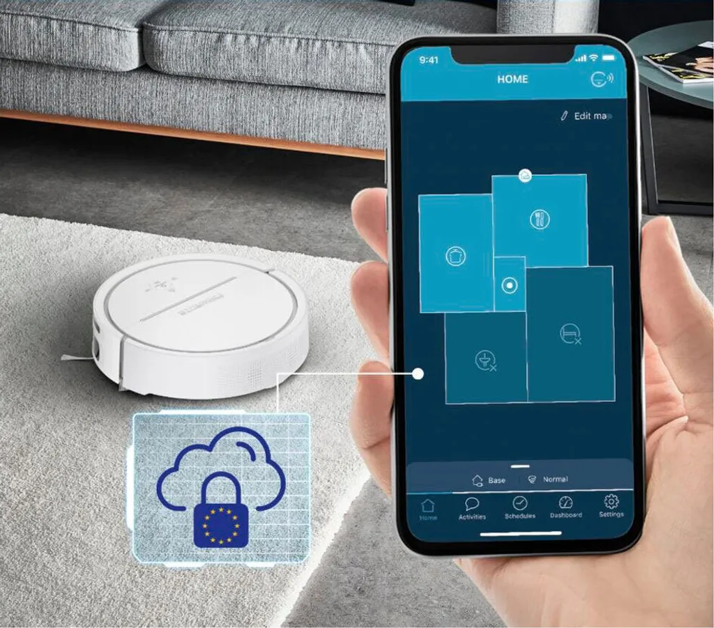 Rowenta RR7447 Xplorer S60 Allergy Connect Nass-Trocken-Saugroboter Weiß 65 DB 10 Rowenta RR7447 Xplorer S60 Allergy Connect Nass-Trocken-Saugroboter Weiß 65 DB – Bild 10