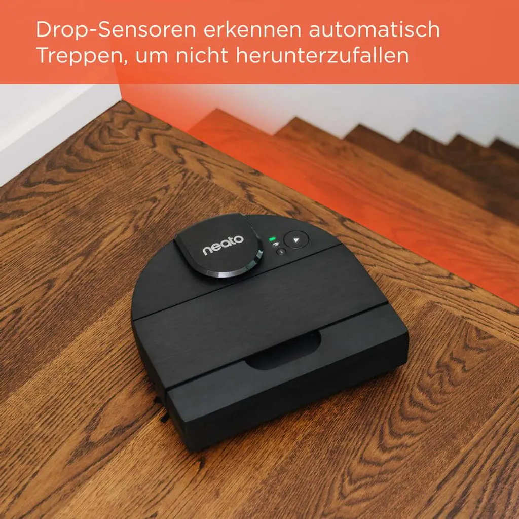 Neato D9 Saugroboter Laser-Sensor App-Steuerung Spiral-Kombibürste Turbo-Modus 8 Neato D9 Saugroboter Laser-Sensor App-Steuerung Spiral-Kombibürste Turbo-Modus – Bild 8
