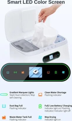 Roidmi Eva Mop Station Staubsauger 3200pa 2-in-1 Saug Und Wischroboter Mit Absaugstation, Mopp- Und Saugroboter, Automatisch Waschen Von Mopps -Staubsauger Förderung a238757da9b6971cde1e18c8de5c7db6