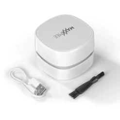 MAXXMEE Tisch-Staubsauger - 60 Minuten Laufzeit - Weiß Tischstaubsauger Mini Staubsauger Akku Handstaubsauger Handsauger Akkusauger -Staubsauger Förderung a5c8a43b64e10b25308e22ec0d989053