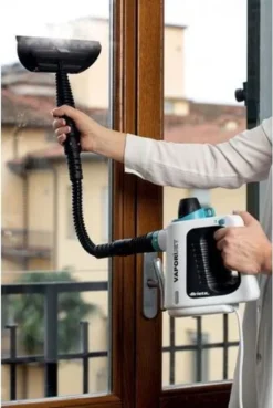 Ariete 4137, Tragbarer Dampfreiniger, 0,25 L, Schwarz, Türkis, Weiß, Tasten, Flexibel, 3 M -Staubsauger Förderung abe03d936b54f475ef5a2c8ca44f05e6