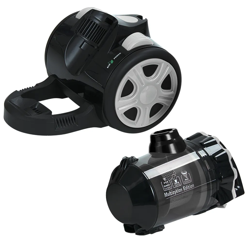 Monzana Staubsauger Beutellos Zubehör HEPA-Filter 700 W Leistungsstark 8 M Radius Haushalt Bodenstaubsauger Multi Zyklon, Farbe:silber/grau 3 Monzana Staubsauger Beutellos Zubehör HEPA-Filter 700 W Leistungsstark 8 M Radius Haushalt Bodenstaubsauger Multi Zyklon, Farbe:silber/grau – Bild 3