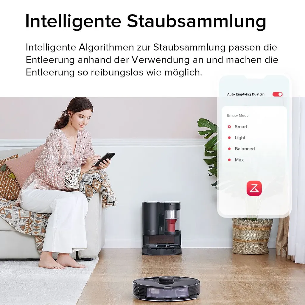 Roborock S7 Absaugstation Auto-Empty Dock,Ladestation Und Staubsammlung,Schwarz 4 Roborock S7 Absaugstation Auto-Empty Dock,Ladestation Und Staubsammlung,Schwarz – Bild 4