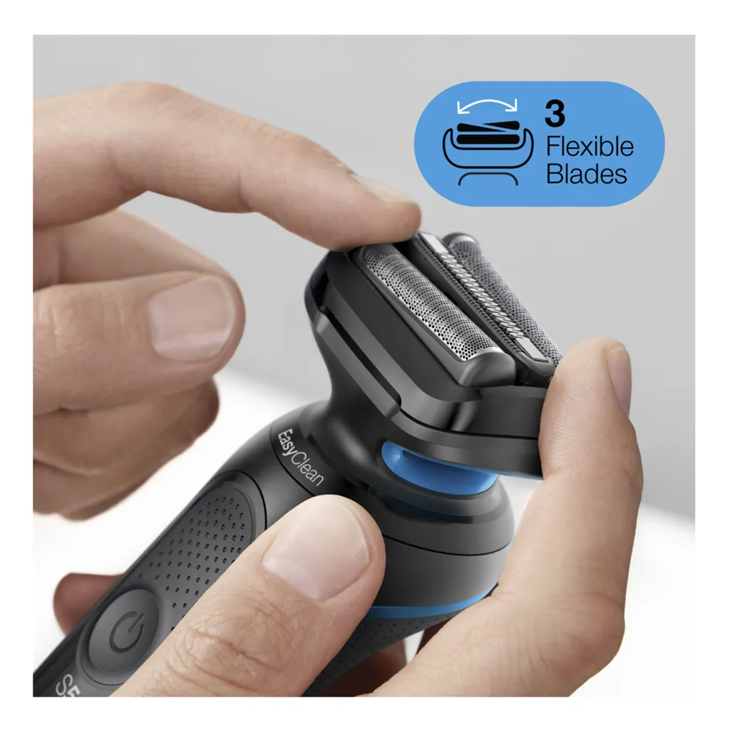 Braun Series 5s Rasierer Herren, Elektrorasierer Mit 3 Flexiblen Klingen, Präzisionstrimmer 8 Braun Series 5s Rasierer Herren, Elektrorasierer Mit 3 Flexiblen Klingen, Präzisionstrimmer – Bild 8