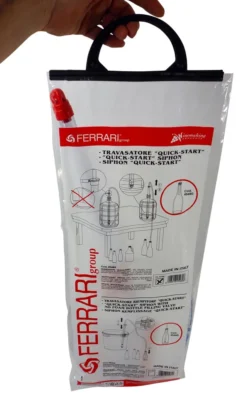 'Ferrari' Schlauchfüllanlage - 65 Cm - Schnell-Start Weinheber Mit Zubehör -Staubsauger Förderung b0cc1f574e561ba91a145f33ead275a4