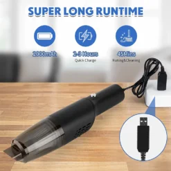 Mini Handstaubsauger Kabellos - Handstaubsauger Wiederaufladbar Tragbar , USB Staubsauger Für Auto, Tastatur, Tierhaare,Black -Staubsauger Förderung b1ec93f3f17ff1d6d45653ce3dbcf039
