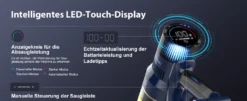 Akku Staubsauger-Staubsauger 30KPA/480W,S7 Staubsauger Kabellos,Starke Saugleistung Bis Zu 65 Min Laufzeit, 7-in-1 Staubsauger Beutellos, Smartes Touch Display, 180 ° Faltbar, 4 Leistungstufe -Staubsauger Förderung b2f56e0201920da36423a0ee3ade471d