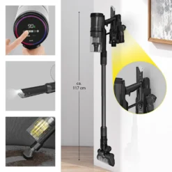 Akku Staubsauger Handstaubsauger Kabellos Beutellos Akkusauger Wandladestation -Staubsauger Förderung b6fe5674a1ed562d237db2ee0d8bf4c6