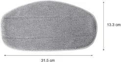 5 Ersatzpads Für Dampfreiniger , Dampfbesen Wischbezug Für Eine Porentiefe Reinigung, Dampfmop Ersatz Mit Klettunterseite -Staubsauger Förderung be62ebaf17e075ab60ece9a0d625f1f5