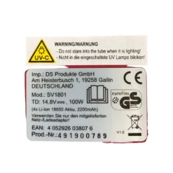 CLEANmaxx Akku-Milben-Handstaubsauger Mit UV-C-Licht - Rot/weiß UV Licht Akku Milbensauger Handstaubsauger Milben Allergiker Kabellos CLEANmaxx -Staubsauger Förderung c2e0f051b5eb9e079c2385c467cf7fd2