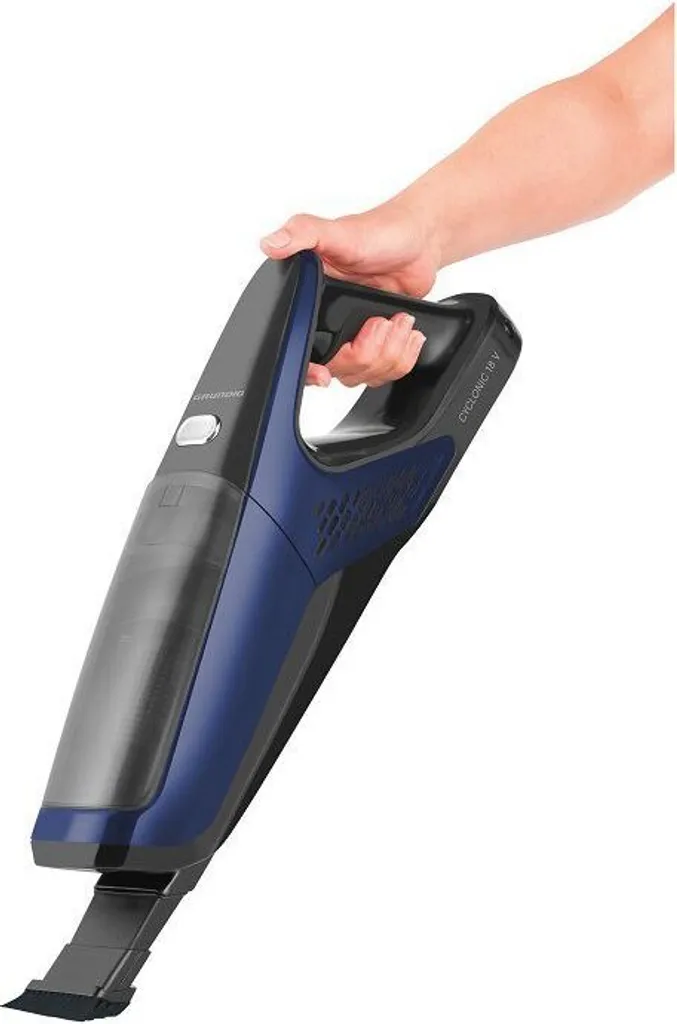 Grundig VCH 9130 E Akku-Handstaubsauger Mit Stiel (kabellos, Beutellos, 18 V, Blau) 4 Grundig VCH 9130 E Akku-Handstaubsauger Mit Stiel (kabellos, Beutellos, 18 V, Blau) – Bild 4