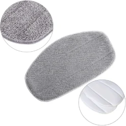 5 Ersatzpads Für Dampfreiniger , Dampfbesen Wischbezug Für Eine Porentiefe Reinigung, Dampfmop Ersatz Mit Klettunterseite -Staubsauger Förderung c4290a004dfffb66db3e25b156567e4b