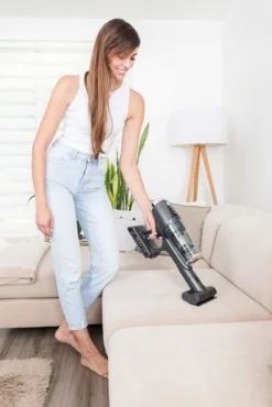 Hand- Und Akkustielstaubsauger ETA Sonar Artikel-Nr.: ETA223290000 2 In 1 Hand- Und Akkustielstaubsauger Mit Digital-Motor, Rotierender Turbobürste, Flexiblem Gelenk Und 25,2 V Li-Ionen-Akku. -Staubsauger Förderung ce261a34fc92ddb429c876d7bbad5f3d