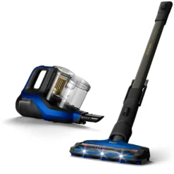 Philips SpeedPro Max 2-in-1 Kabelloser Staubsauger, 360°-Saugdüse, Inkl. Zubehör, 25.2 V, 70 Min. Akku, Blau (XC8049/01) -Staubsauger Förderung d03cf70a02f2b9208f41c247d98b57a6 1
