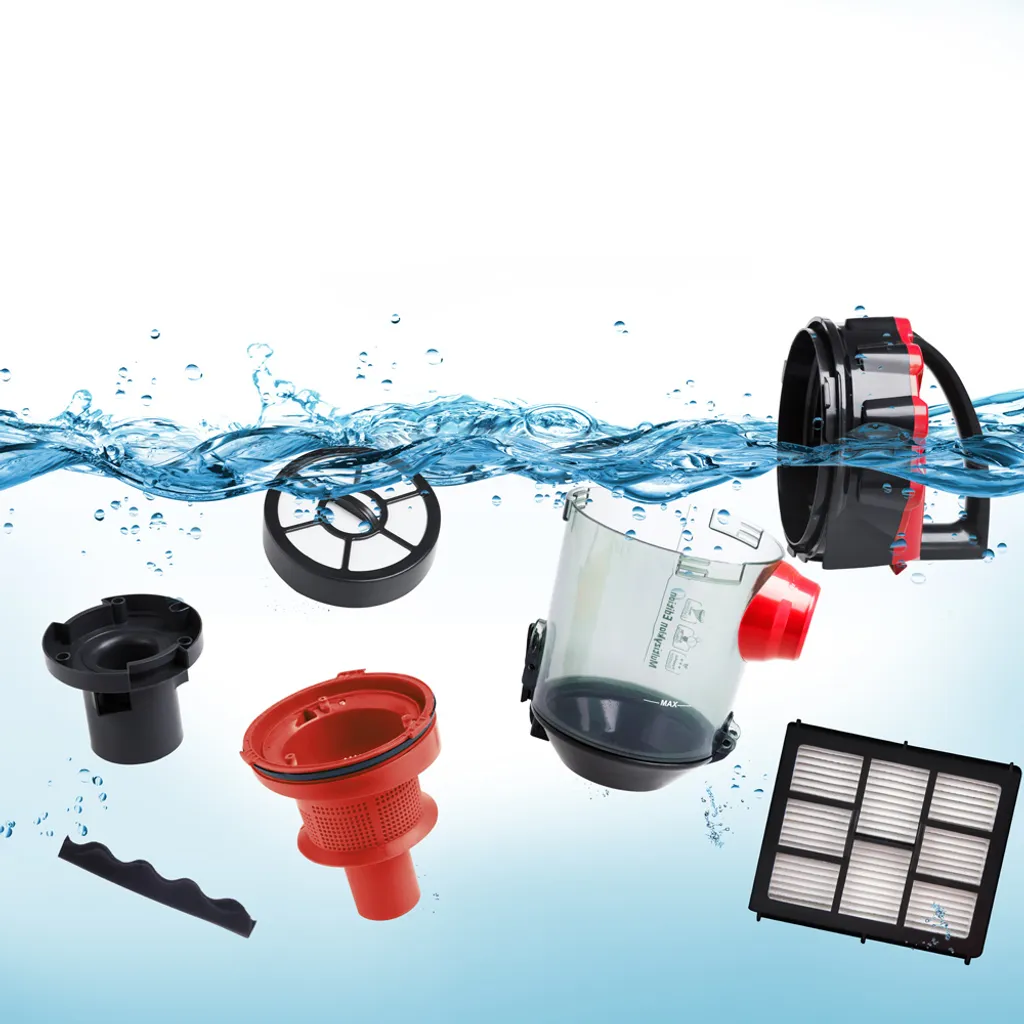 Monzana Staubsauger Beutellos Zubehör HEPA-Filter 700 W Leistungsstark 8 M Radius Haushalt Bodenstaubsauger Multi Zyklon, Farbe:rot 6 Monzana Staubsauger Beutellos Zubehör HEPA-Filter 700 W Leistungsstark 8 M Radius Haushalt Bodenstaubsauger Multi Zyklon, Farbe:rot – Bild 6