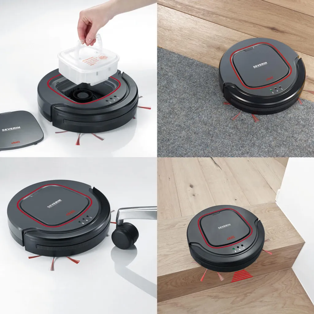 SEVERIN Saugroboter Chill RB 7025 Schwarz/rot 11 SEVERIN Saugroboter Chill RB 7025 Schwarz/rot – Bild 11
