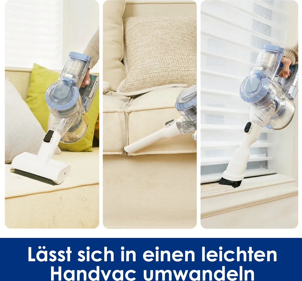 Tineco A11 Pet Akku Staubsauger, Anti-Wicklung, Starke Saugkraft, Handstaubsauger, Lange Laufzeit, Leicht Für Teppich Und Hartboden 6 Tineco A11 Pet Akku Staubsauger, Anti-Wicklung, Starke Saugkraft, Handstaubsauger, Lange Laufzeit, Leicht Für Teppich Und Hartboden – Bild 6