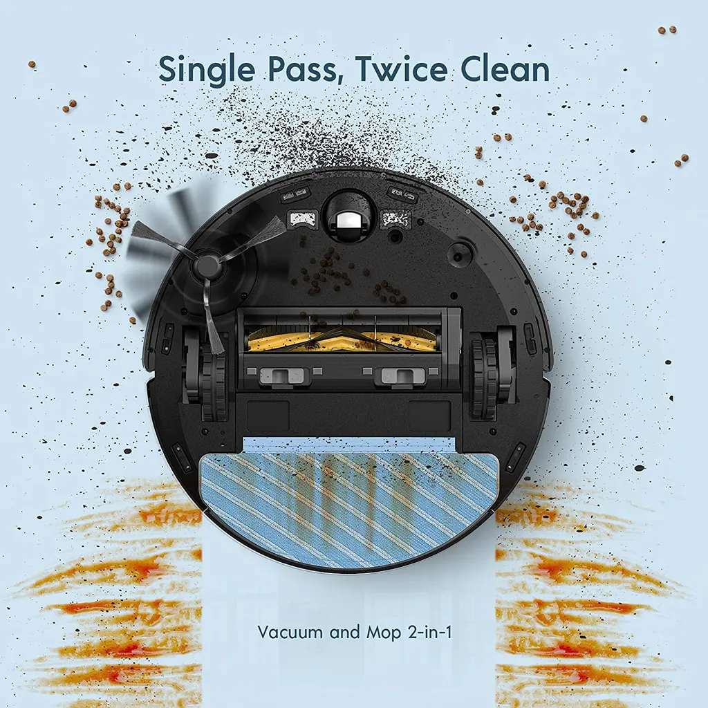 Yeedi Vac Station 3 In 1 Staubsauger Roboter Mit Auto-Empty Dock Intelligente Staubabsaugung Visuelle Navigation App Weiß 12 Yeedi Vac Station 3 In 1 Staubsauger Roboter Mit Auto-Empty Dock Intelligente Staubabsaugung Visuelle Navigation App Weiß – Bild 12