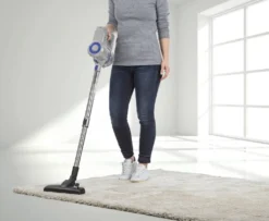 MAXXMEE Akku-Zyklon-Staubsauger - Bis Zu 35 Minuten Dauerbetrieb - Hellgrau/blau Akku Zyklon Staubsauger Kabellos Handsauger Bodensauger Beutellos Sauger -Staubsauger Förderung dda2d5f217b1292fe76c9767abe4970f