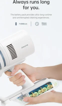 Dreame P10 Kabelloser Handstaubsauger - 22000Pa - 60min Autonomie - 120k RPM -Staubsauger Förderung df8e5e13896be0fdd87d4953947b925a