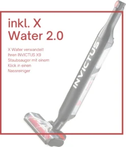 Genius Invictus X9 Set 29tlg Akku Staubsauger Handstaubsauger Nasssauger Mit LED Beutellos Kabellos Für Allergiker Tierhaare; A81721 -Staubsauger Förderung e21268790c39d2b972d069e2f81d84c1