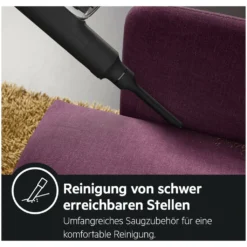 AEG AP81UB25UG Ultimate 8000 Akku Bodenstaubsauger & Handsauger, 3 Stufen, Automatik-Modus, LED-Frontlicht, Teleskoprohr, Selbstreinigende Bürstrolle, 25,2 V, Grau -Staubsauger Förderung e25083b3e66bc72f419b2dec4e8bc4c7