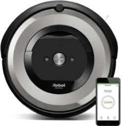 IRobot Roomba E5 (E5154) Staubsauger-Roboter Silber - Für Hartböden, Teppich, Tierhaare -Staubsauger Förderung e8896ae759a36e96df2a0b2efb70b6aa