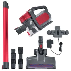 Juskys 2in1 Handstaubsauger & Akku Staubsauger - Beutellos & Kabellos – Bis 55 Min Laufzeit - Lithium-Ionen Akku, Wandhalterung & Ladestation – Rot 28 Juskys 2in1 Handstaubsauger & Akku Staubsauger - Beutellos & Kabellos – Bis 55 Min Laufzeit - Lithium-Ionen Akku, Wandhalterung & Ladestation – Rot -Staubsauger Förderung eb3d5f721ec289bdfb7f53246084c47e