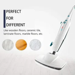 5 Ersatzpads Für Dampfreiniger , Dampfbesen Wischbezug Für Eine Porentiefe Reinigung, Dampfmop Ersatz Mit Klettunterseite -Staubsauger Förderung eccc8fb513adfa9245e520419a444df3