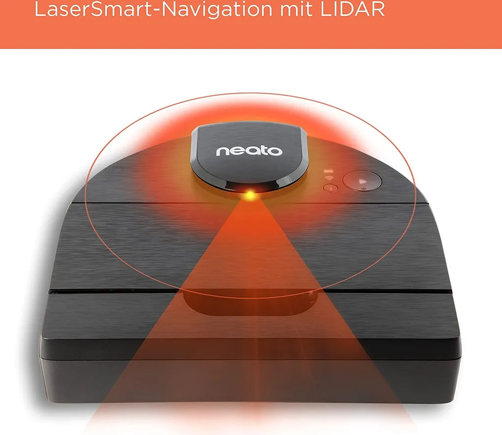 Neato D9 Saugroboter Laser-Sensor App-Steuerung Spiral-Kombibürste Turbo-Modus 5 Neato D9 Saugroboter Laser-Sensor App-Steuerung Spiral-Kombibürste Turbo-Modus – Bild 5