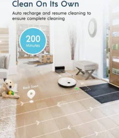 Yeedi Vac Max Saugroboter Mit Wischfunktion 3000Pa Teppicherkennung Staubsauger Roboter -Staubsauger Förderung f39da3e4ad923735d7e2637ade368769 1