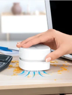 MAXXMEE Tisch-Staubsauger - 60 Minuten Laufzeit - Weiß Tischstaubsauger Mini Staubsauger Akku Handstaubsauger Handsauger Akkusauger -Staubsauger Förderung f46d55b5c34c4560fee244dc143b8814