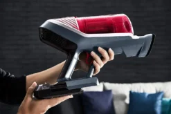 Rowenta RH9678 X-Force Flex 8.60 Akku-Staubsauger | Stab-und Handstaubsauger In Einem | LED-Düse | Flex-Gelenk | Animal-Kit | Easy-Wash-Filter | Inkl. Mini Turbodüse, Etc. | Rot/Grau -Staubsauger Förderung f62ce61a47ea176bb35145ea86f0d5f9