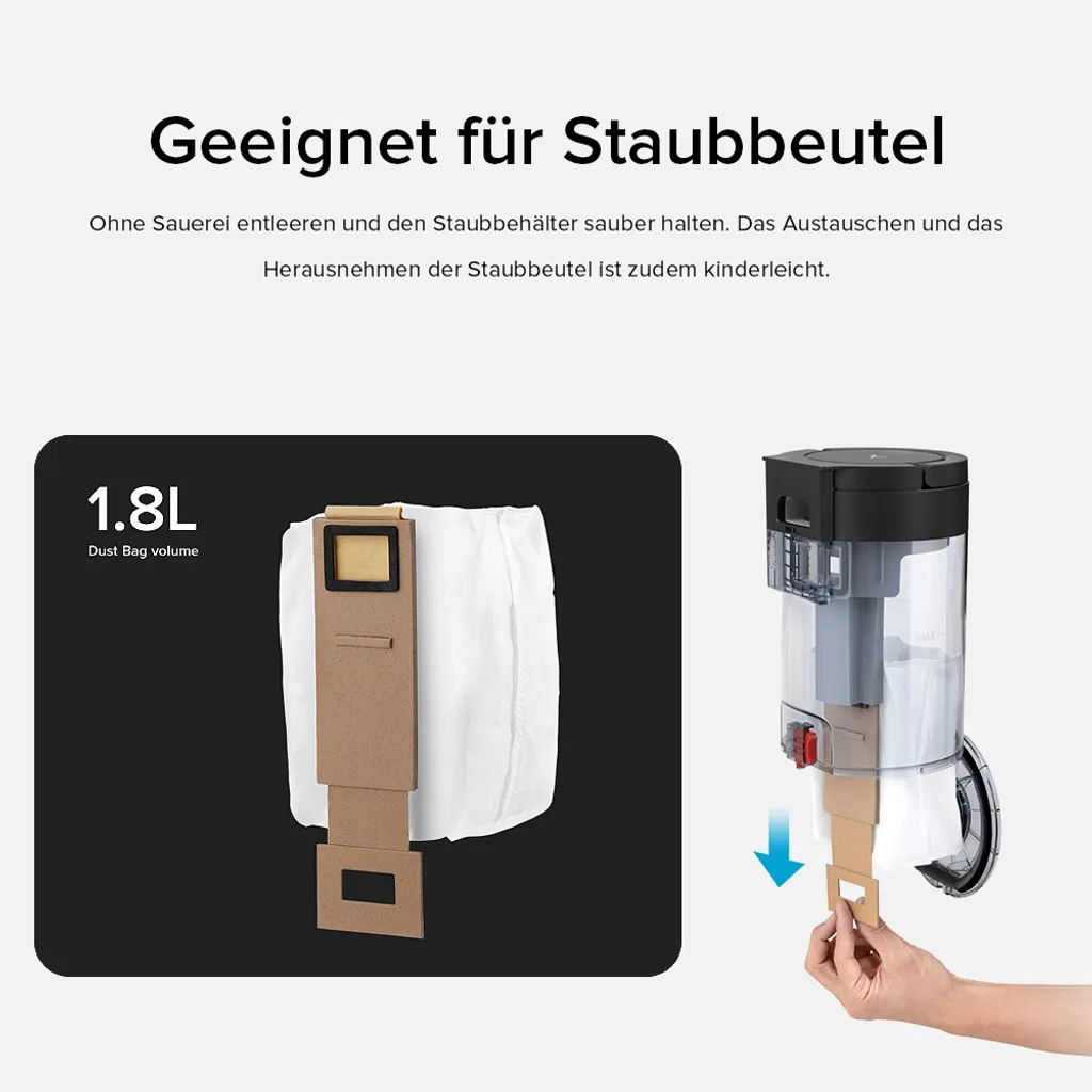 Roborock S7 Absaugstation Auto-Empty Dock,Ladestation Und Staubsammlung,Schwarz 7 Roborock S7 Absaugstation Auto-Empty Dock,Ladestation Und Staubsammlung,Schwarz – Bild 7