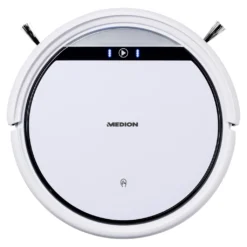 MEDION Saugroboter Mit Ladestation E32 (Modell 2021, Roboterstaubsauger Für Hartböden, Fliesen, Laminat, Tierhaar Optimiert, Direktabsaugung, Autom. Rückkehr Zur Ladestation) -Staubsauger Förderung fc426dc507a80a84d72720f0577752a9