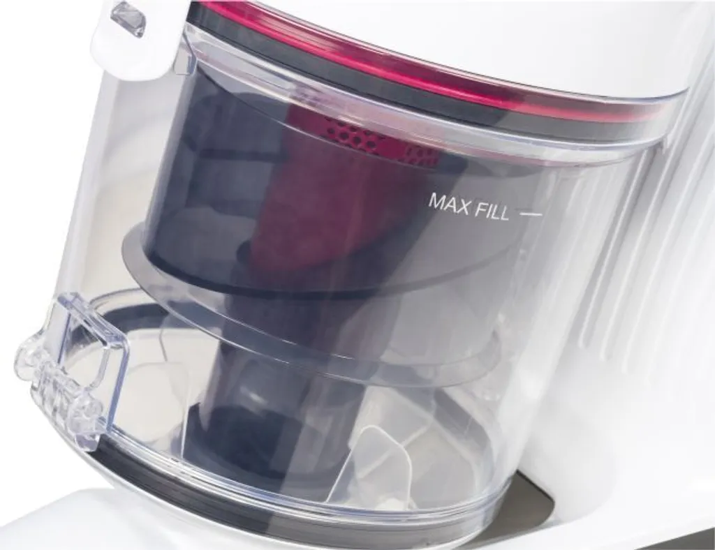 Exquisit BP 6302 Wer Staubsauger | 700 Watt Leistung | 1,2 Liter Staubbehälter Volumen | Beutellos | Weiß-Rot 4 Exquisit BP 6302 Wer Staubsauger | 700 Watt Leistung | 1,2 Liter Staubbehälter Volumen | Beutellos | Weiß-Rot – Bild 4