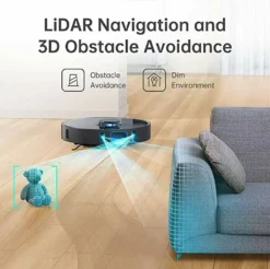 Dreame Z10 Pro Staubsauger Saugroboter Mit 4L Absaugstation Auto-Empty Dock Intelligente Staubsammlung APP Schwarz -Staubsauger Förderung fe760e9815b04108bf0d395e7ffc239e